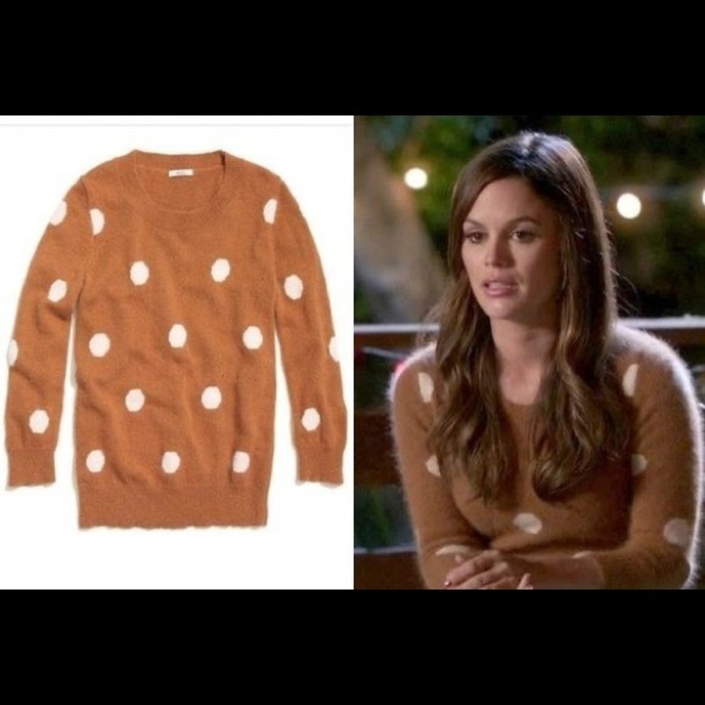 Madewell “Wallace” Polka Dot Sweater
